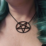 Pentagram Chain Choker