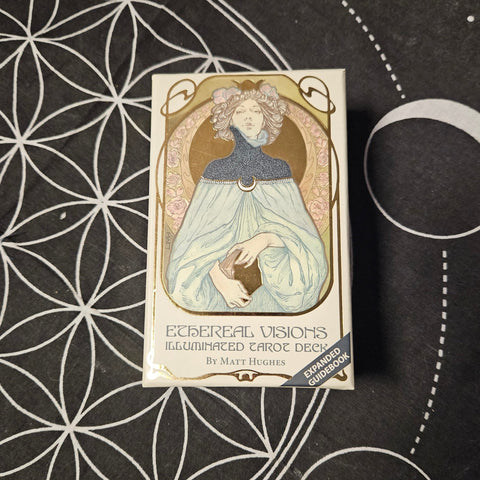 Ethereal Visions: Illuminated Tarot Deck