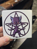 Demonic Kitty Sticker