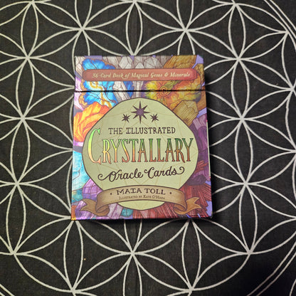 The Illustrated Crystallary Oracle Cards: 36-Card Deck of Magical Gems & Minerals