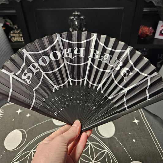 Spooky Babe Small Fan