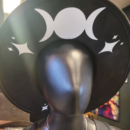 Triple Moon Wide Brim Hat