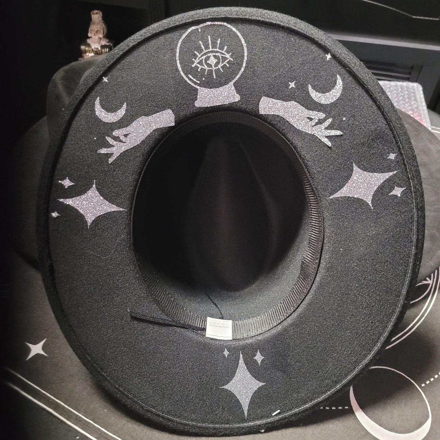 Mystic Crystal Ball Wide Brim Hat