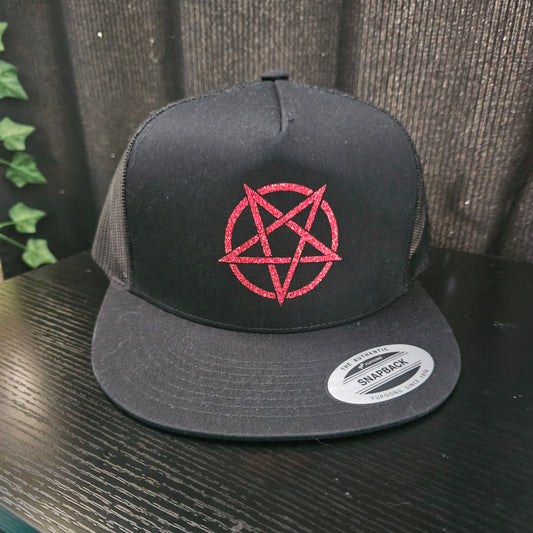 Pentagram Snapback Trucker Hat