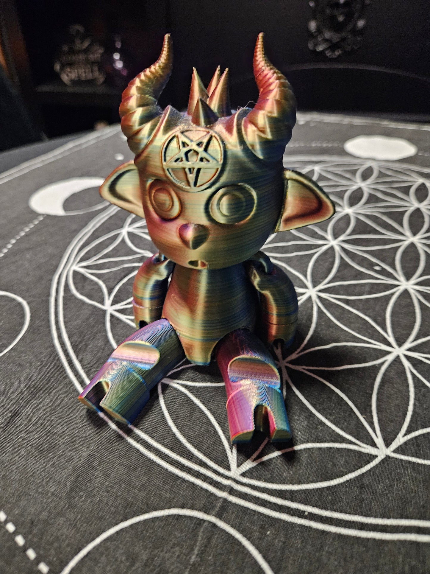 Baphomet Phone Holder