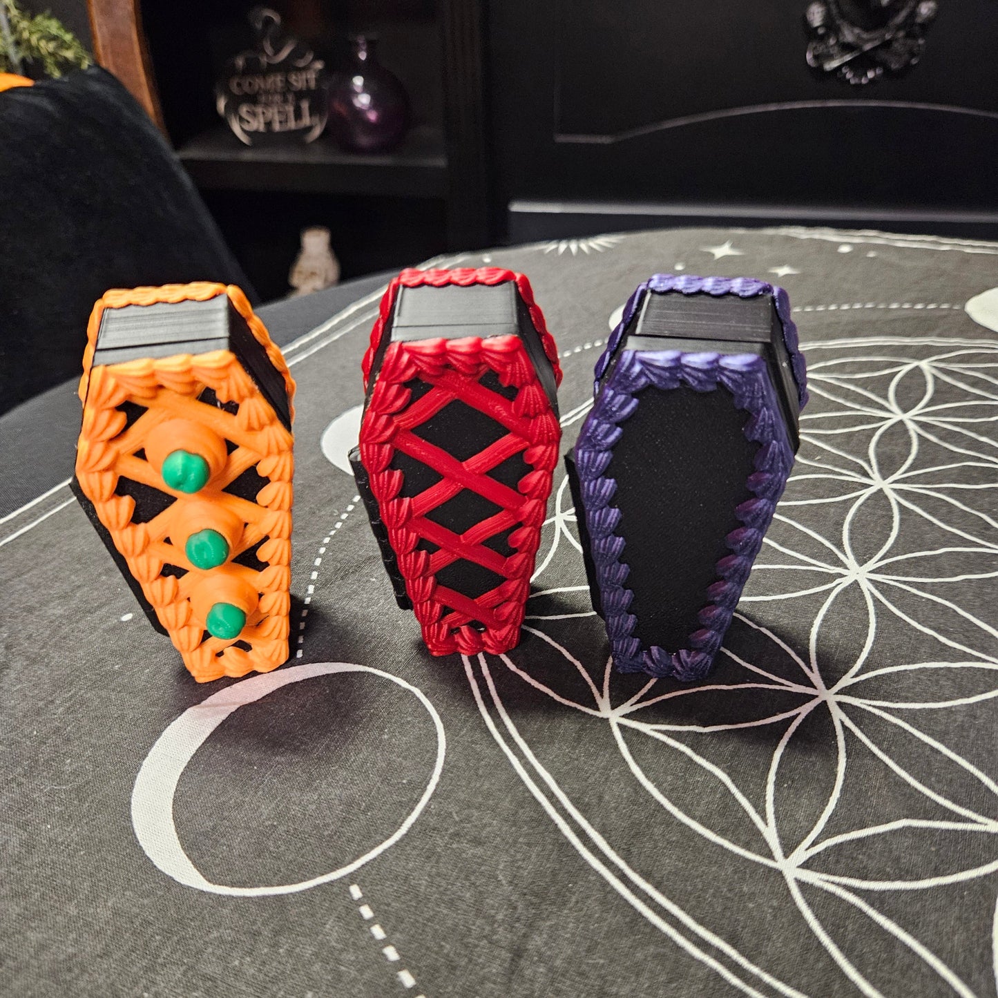 Mini Coffin Cake Boxes