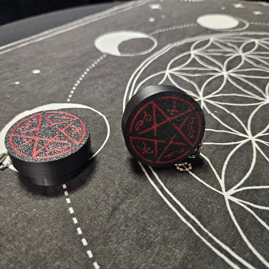 Pentagram Fidget Keychain