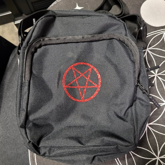 Pentagram Upright Crossbody Bag