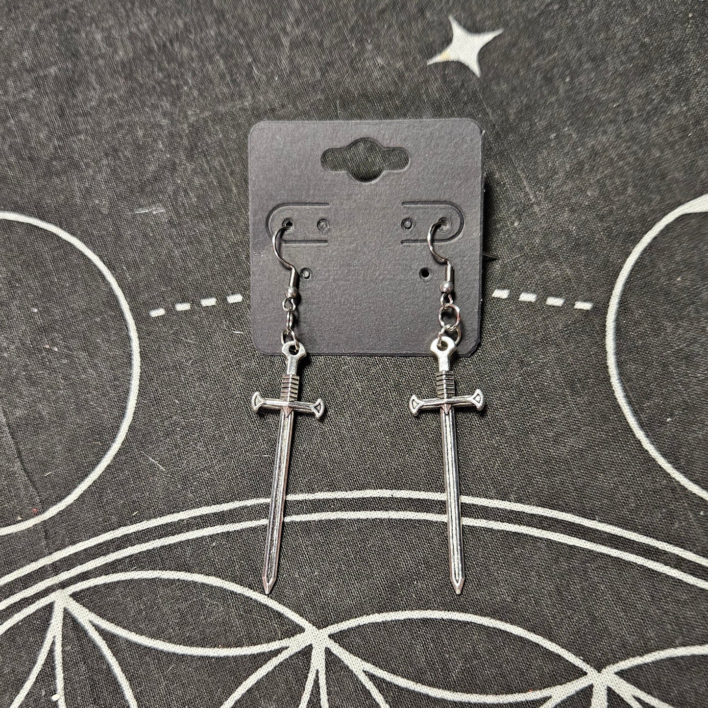 Medieval Sword Earrings