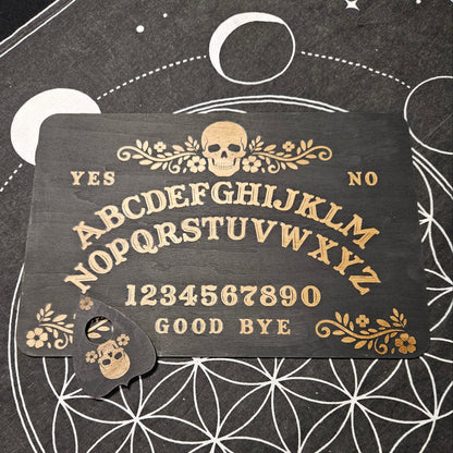 Skull & Flowers Ouija Board