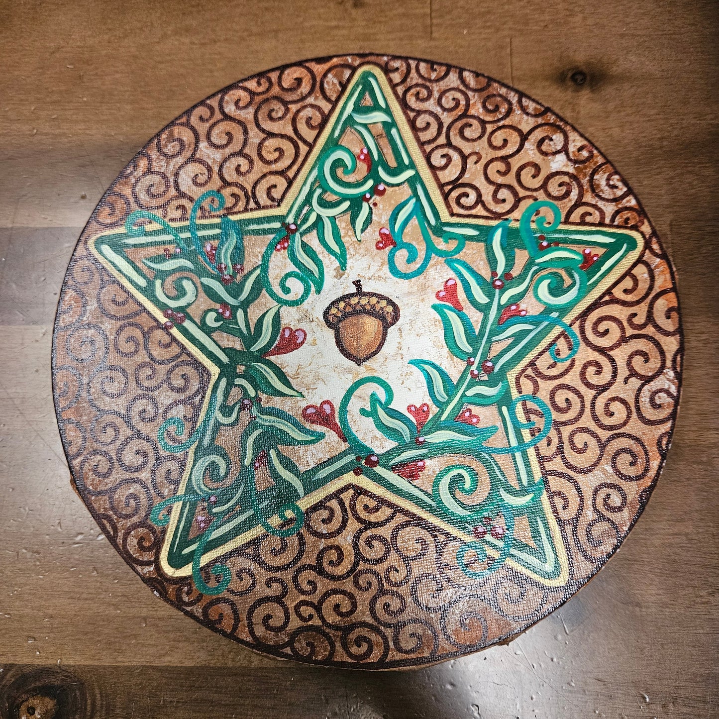 Acorn of Strength Canvas Painting