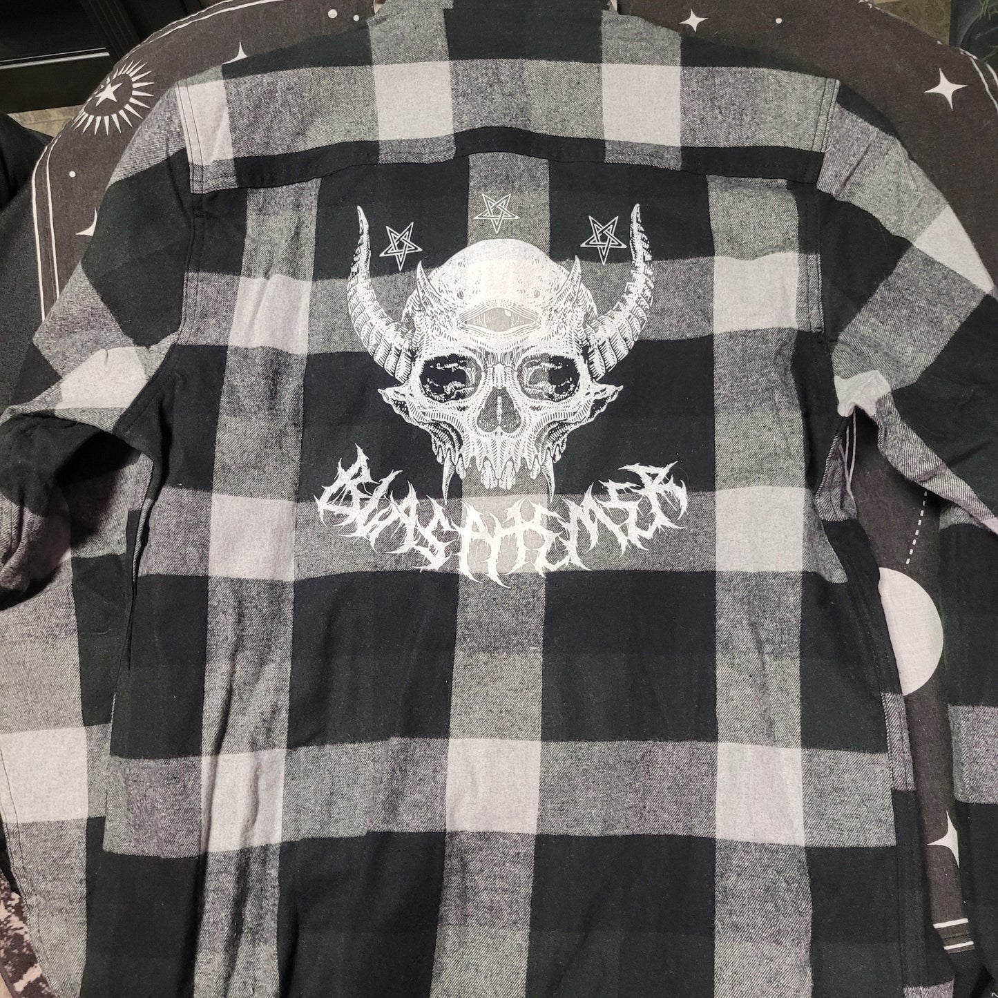 Blasphemer Death Metal Flannel Shirt