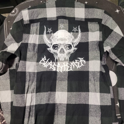 Blasphemer Death Metal Flannel Shirt