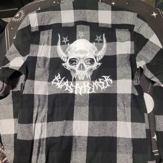 Blasphemer Death Metal Flannel Shirt