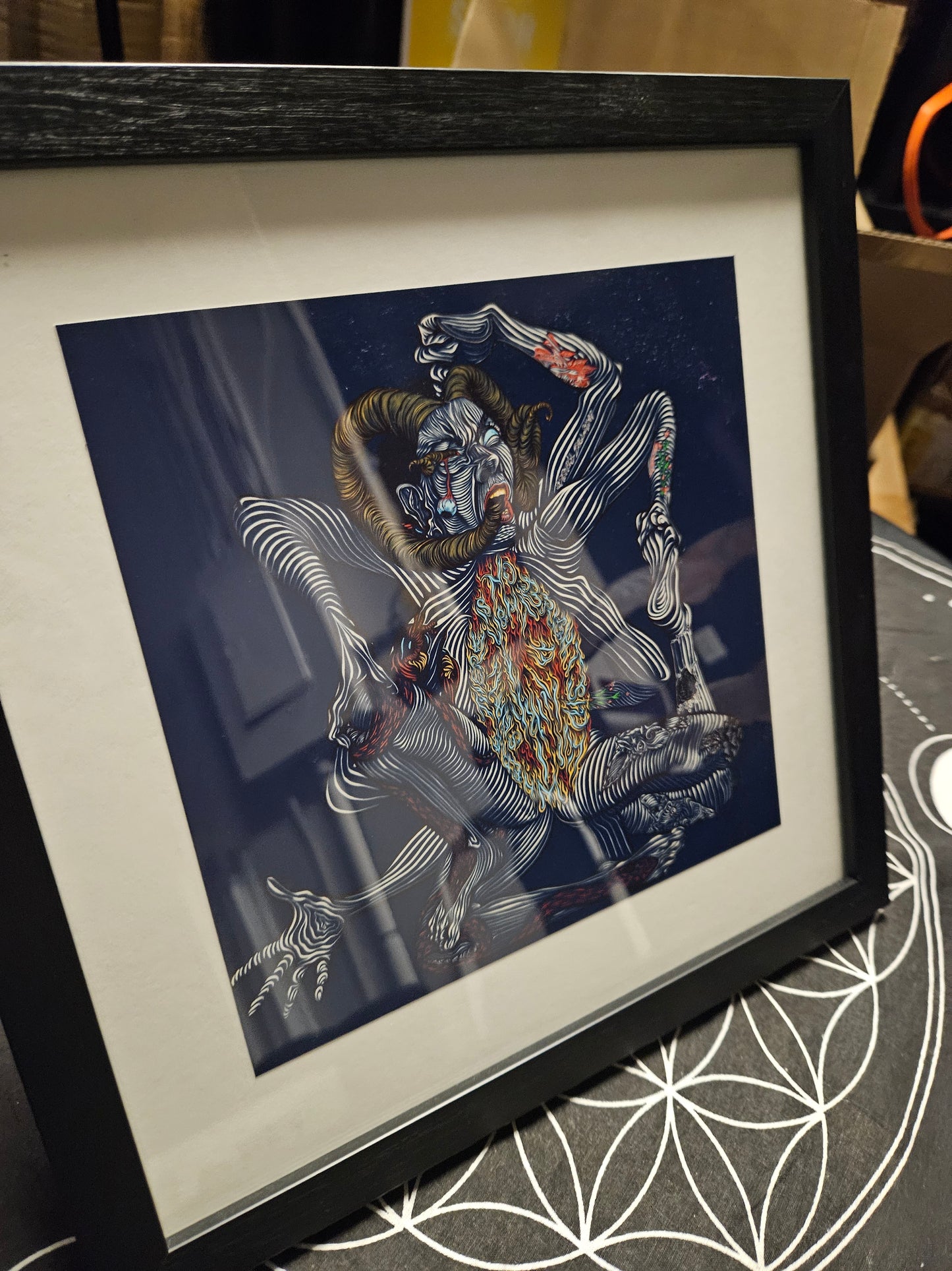 Self Portrait Framed Art Print