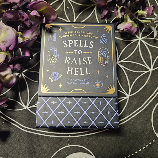 Spells to Raise Hell Cards: 50 Spells and Rituals to Reveal Your Inner Power