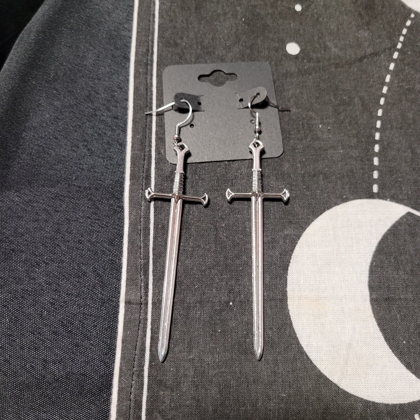Medieval Sword Earrings