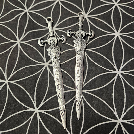 Moon Sword Hair Stick