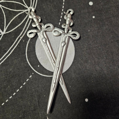 Serpent Sword Hair Stick