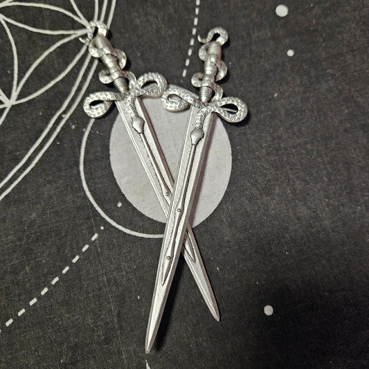 Serpent Sword Hair Stick