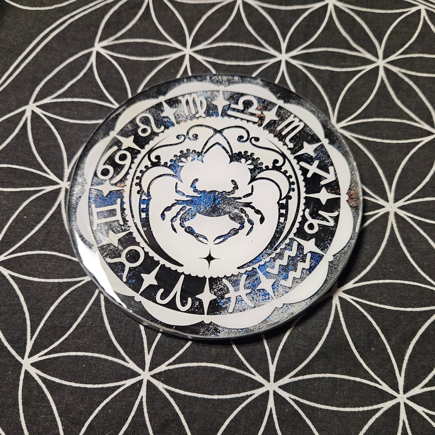 Cancer Crab Zodiac Pendulum Board