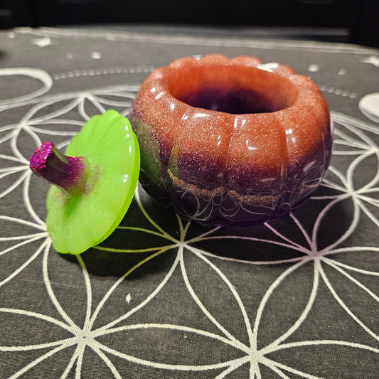Pumpkin Trinket Jar