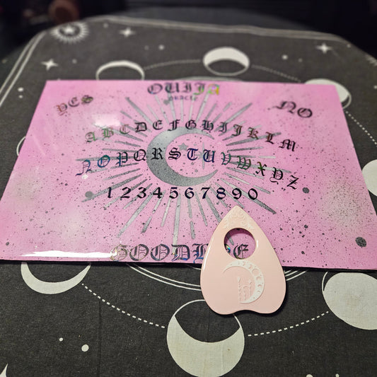 Pastel Crescent Moon Spirit Board