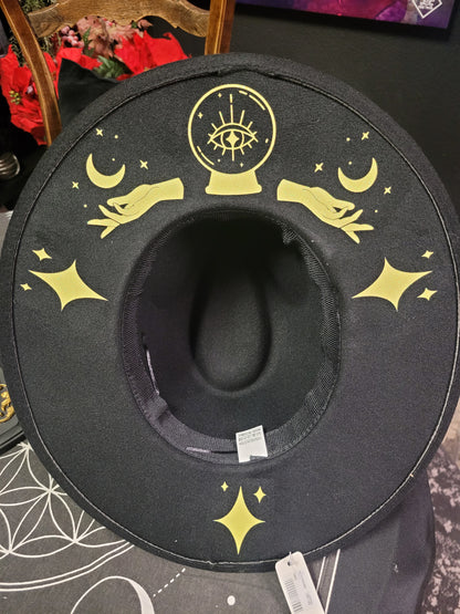 Mystic Crystal Ball Wide Brim Hat