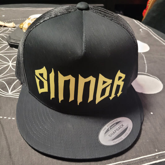 Sinner Snapback Trucker Hat