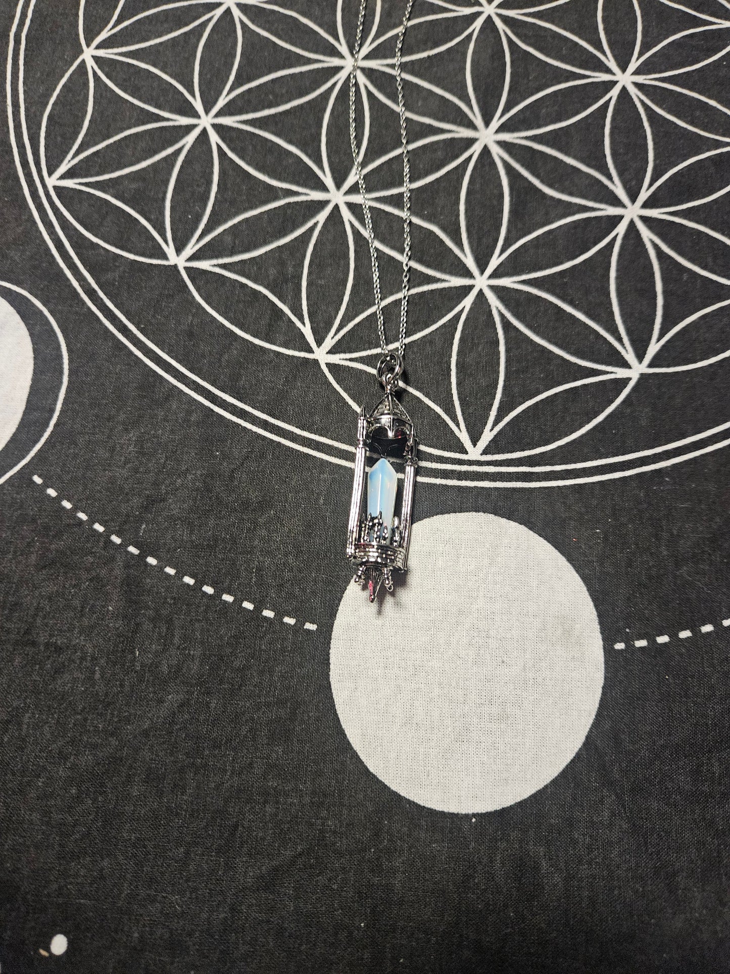 Crystal Point Cathedral Necklace