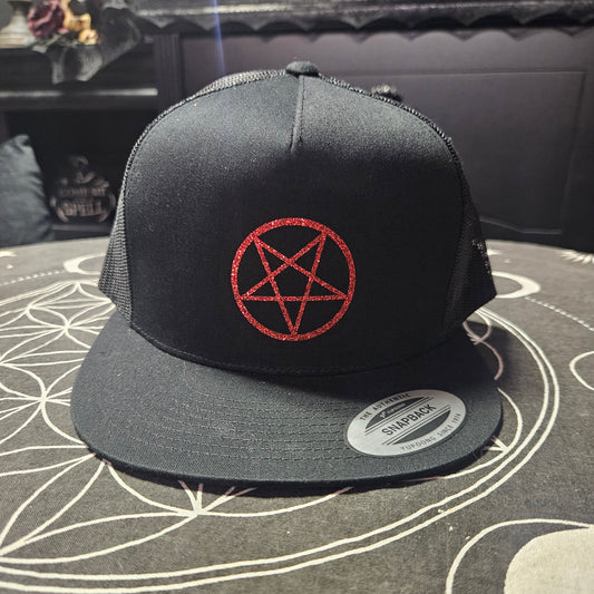 Pentagram Snapback Trucker Hat