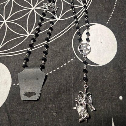 Baphomet Rosary Necklace