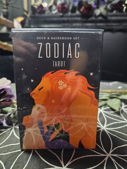 Zodiac Tarot Deck & Book Set: 78-Card Astrology