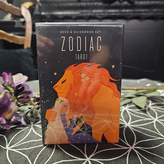 Zodiac Tarot Deck & Book Set: 78-Card Astrology
