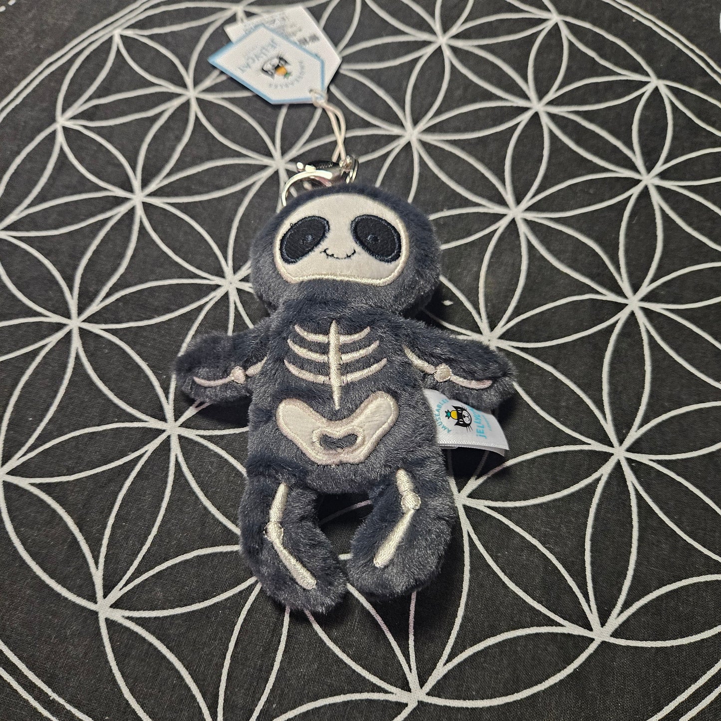 Skeley Plush Keychain