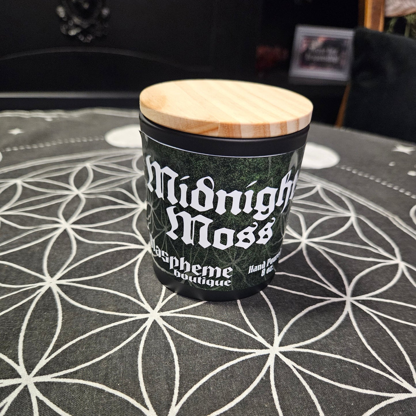 Midnight Moss Blaspheme Boutique Signature Candles