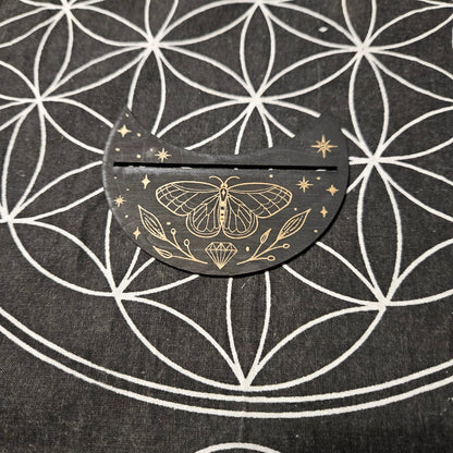 Crescent Moth Card Stand