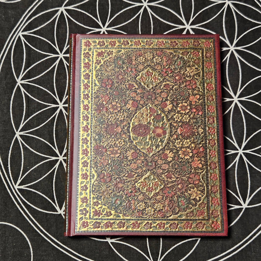Gilded Floral Journal