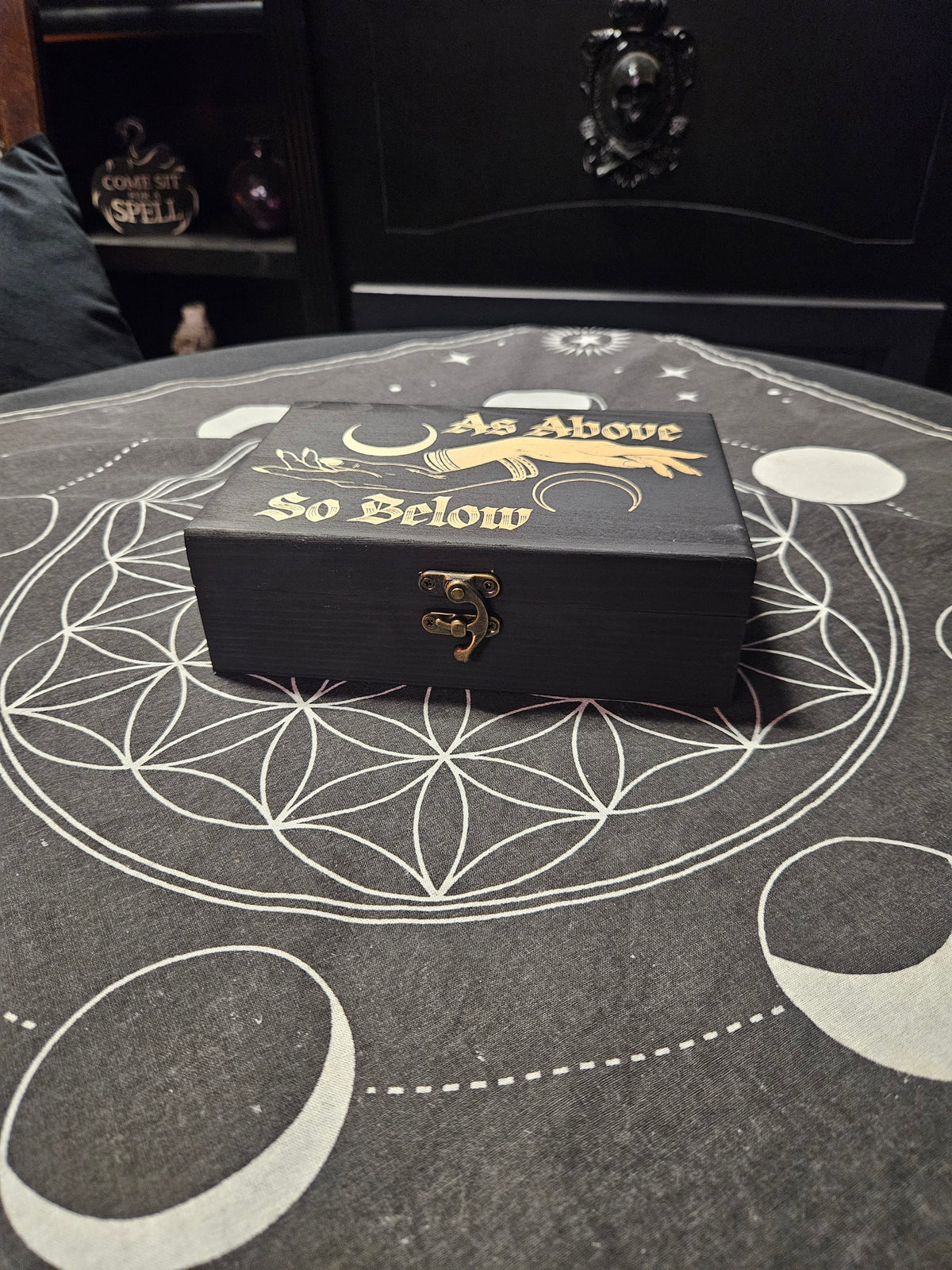 Witch Box with Latch