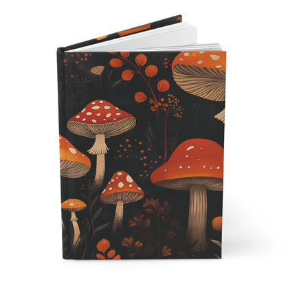 Mushrooms Hardcover Journal Matte