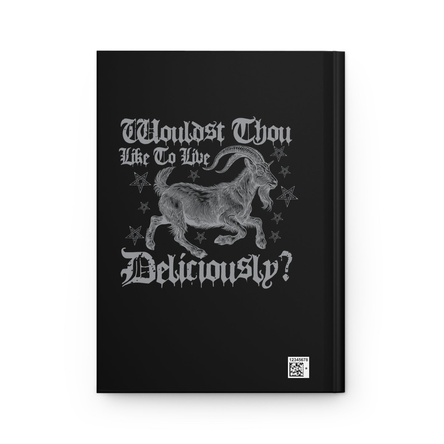 Live Deliciously Hardcover Journal Matte