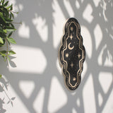 Moon- Carved Wall Hanging: 11"