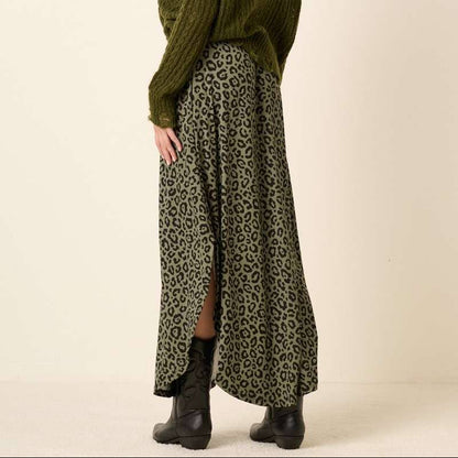 Jungle Hex Maxi Skirt