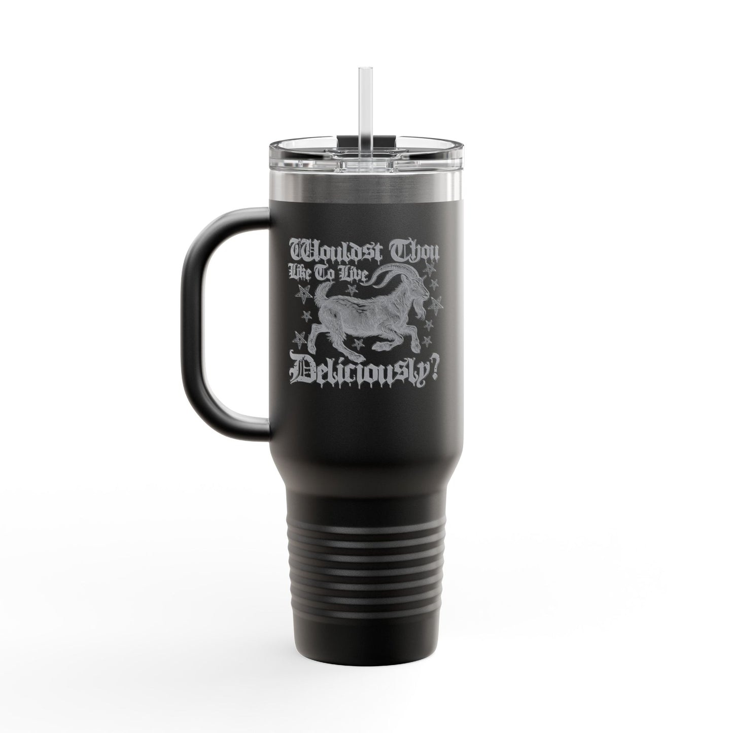 Live Deliciously Insulated Travel Mug, 40oz