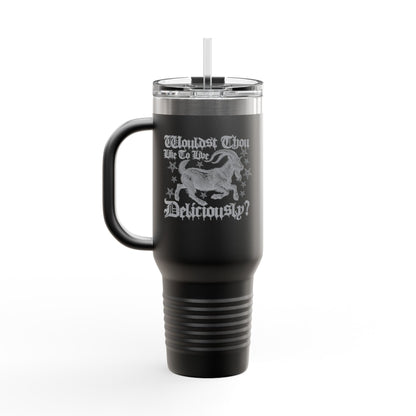 Live Deliciously Insulated Travel Mug, 40oz