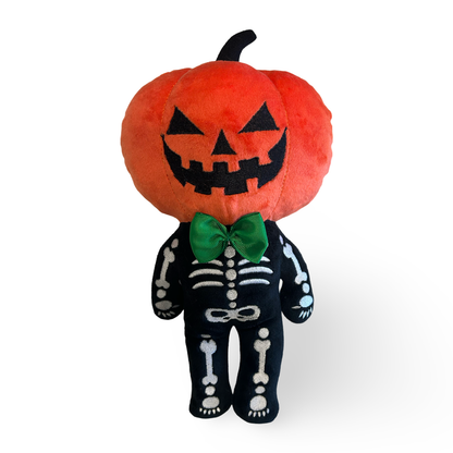Pumpkin Head Skeleton 12"