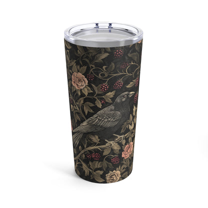 Crow In The Garden Tumbler 20oz