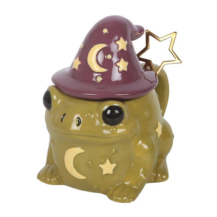 Magic Toad Shaped Halloween Mug with Spoon