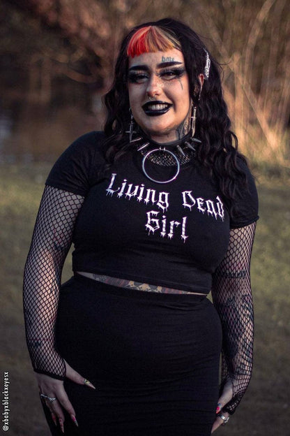 Living Dead Girl Crop Top