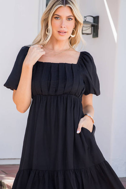 Eclipse Charm Mini Babydoll Dress